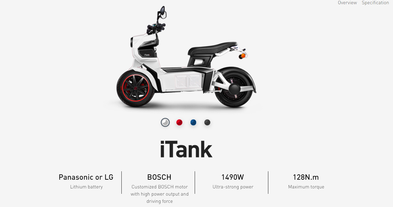 iTank E-scooter - Image 2