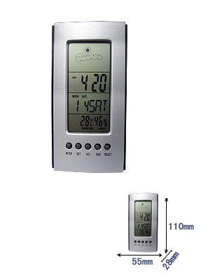 Digital Weather Station with Temperature Calendar