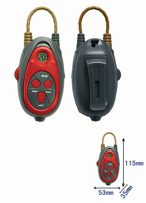 Compact FM Scan Radio with Clip