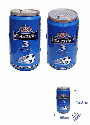 FM Scan Radio in Novelty Can Design