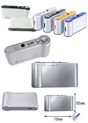 Compact FM Auto-Scan Mini Radio