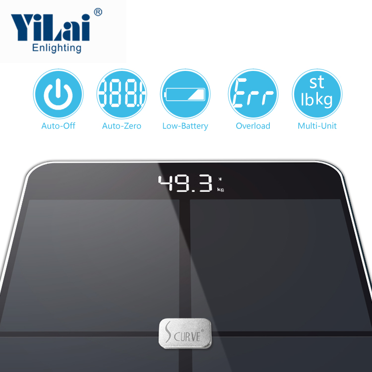 Bluetooth Body Composition Scale with ITO Glass