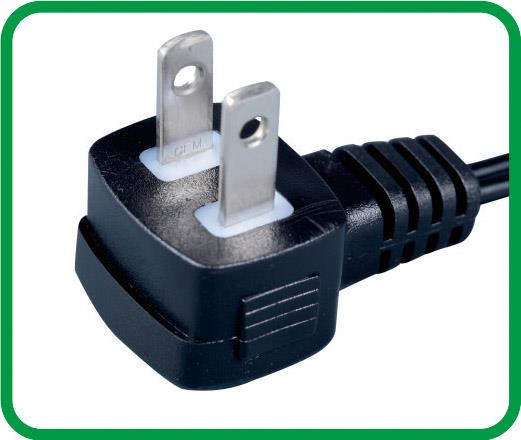 Two-Pole AC Power Cord with PSE Approval
