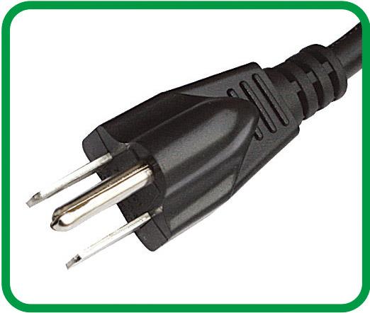 3-Pole Japanese Power Cord with PSE Approval