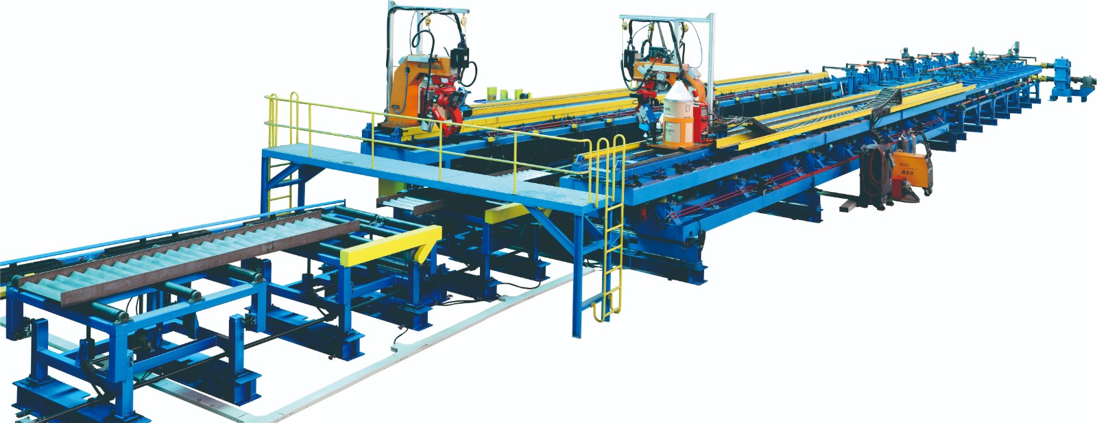 JBH Corrugated Web H-beam Automatic Welding Line Introduction: - Image 2