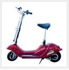 Step-Through Frame Electric Scooter with Adjustable Handlebar