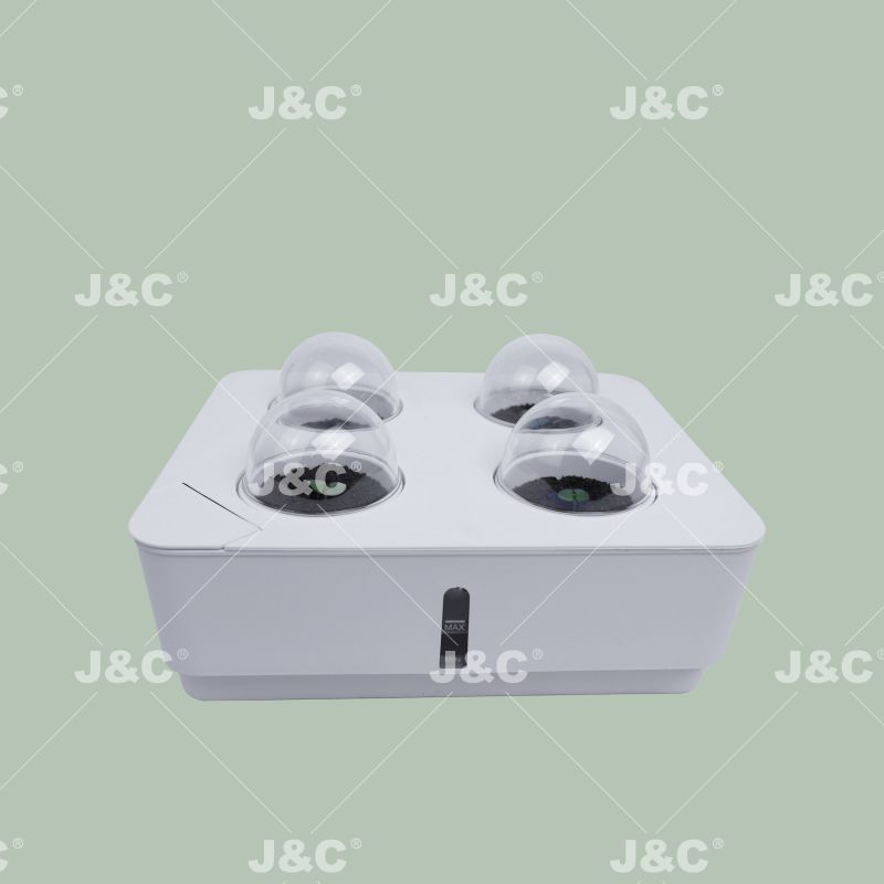 J&C hydroponic box budding box self watering planter visible water stage watering hole with lid with budding lid 4 holes planting box sustainable use - Image 2