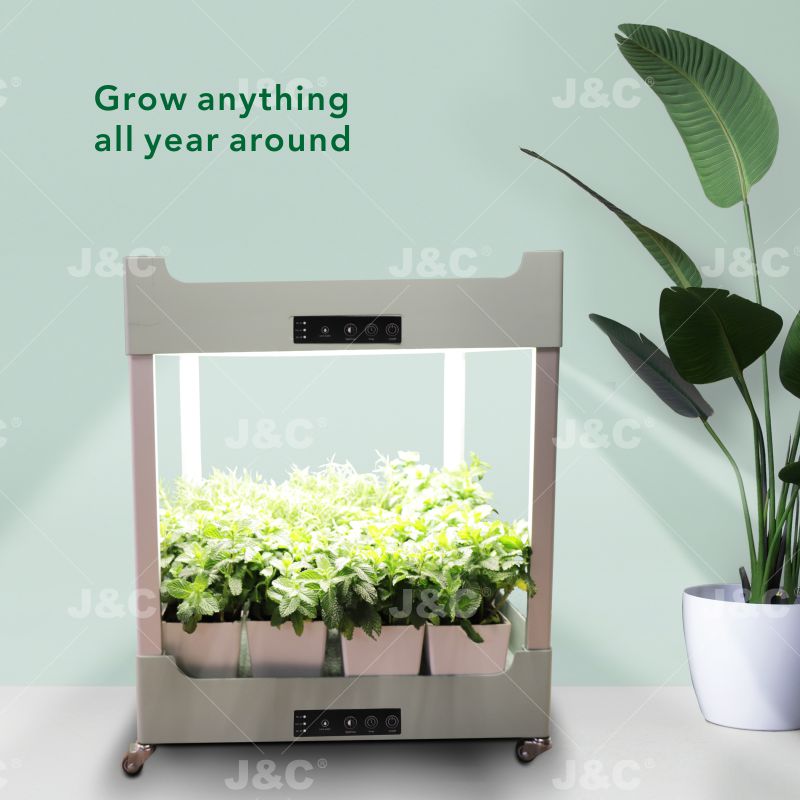 LED Indoor Grow Rack with Connectable Design
