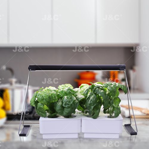 J&C MG-Norm-AC-14-white/black grow light for seedling starter trays/green box/pot plants easy installation small pack. - Image 2