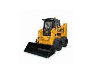 Close up of JC65 skid steer loader