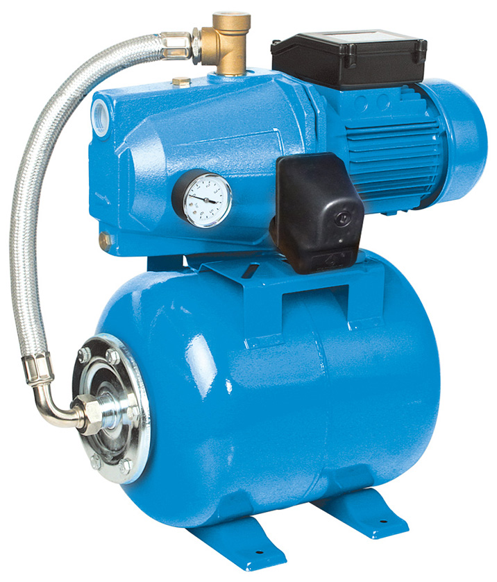 Self-Priming Centrifugal Water Pump with Pressure Tank