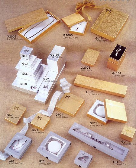 Assorted Jewelry Packaging Box Set