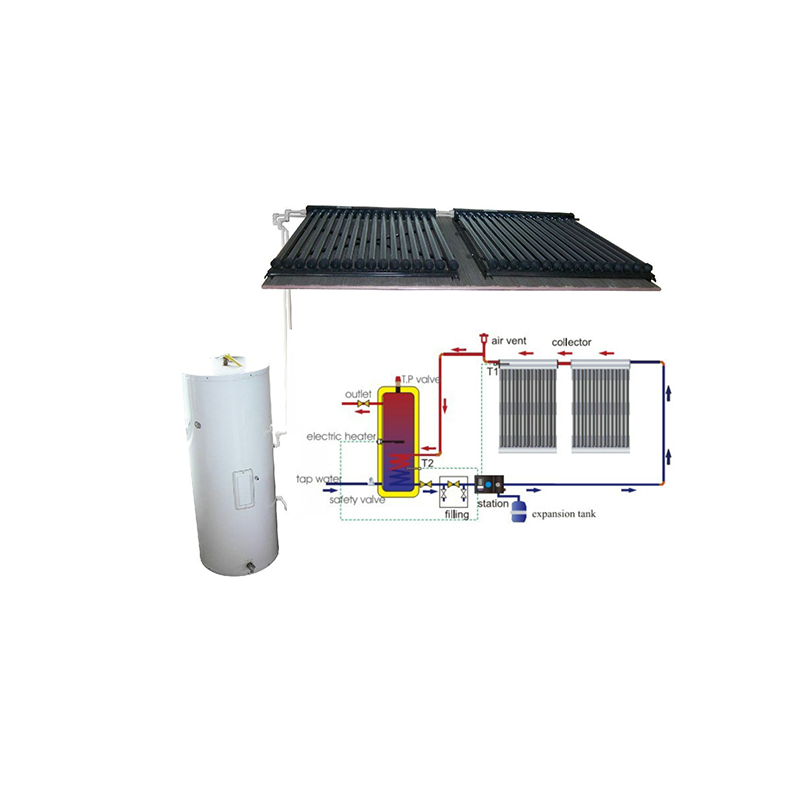 JIADELE Household Split Solar Stock Water Heater Tank, Split Solar Water Heater - Image 2