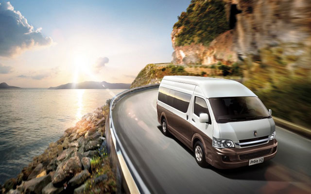 Passenger and Cargo Transport Van