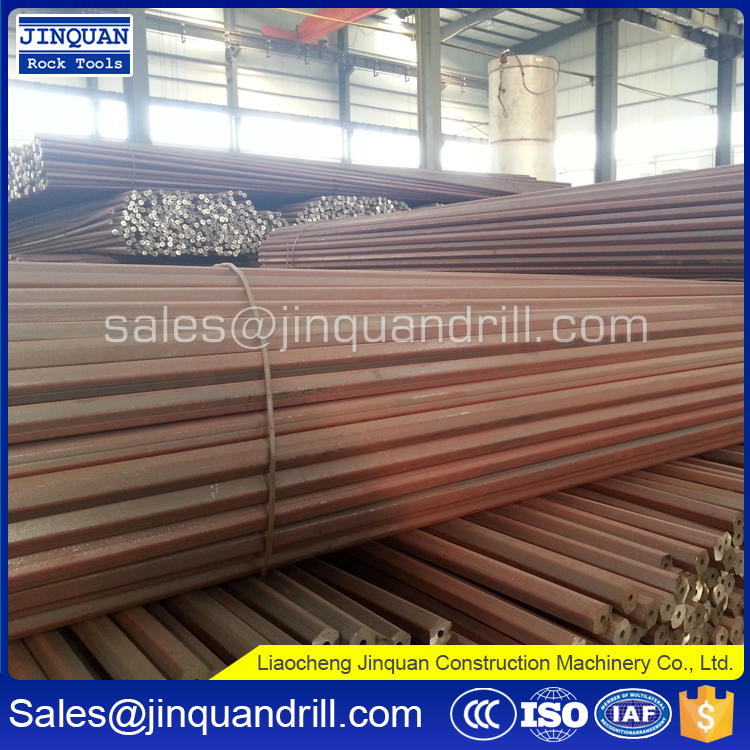 Tapered Drill Rod for Rock Drilling
