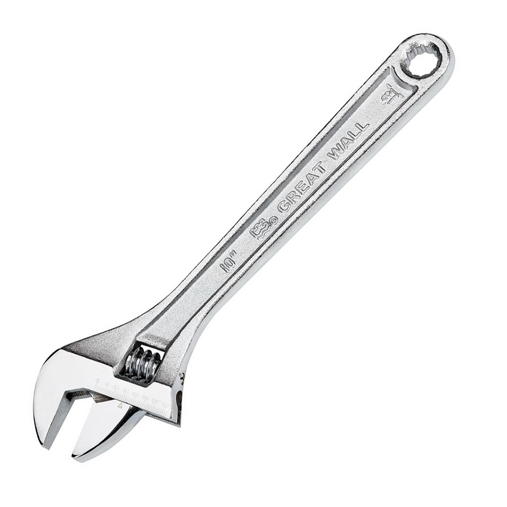 JIS class 1 Adjustable wrench  heavy duty  CRV  TUV/GS approved - Image 2