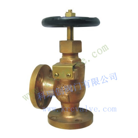 JIS MARINE BRONZE ANGLE CHECK VALVE F7352 F7410 - Image 2