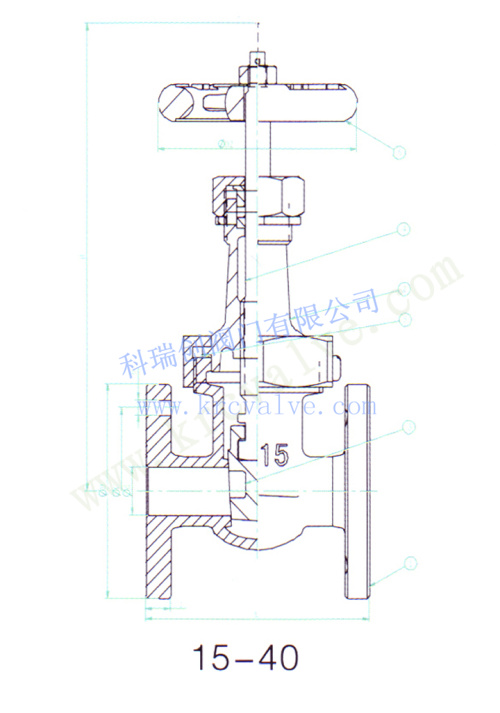 Marine Bronze Rising Stem Gate Valve