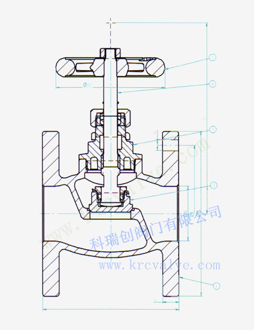 Bronze Globe Valve for Marine Applications