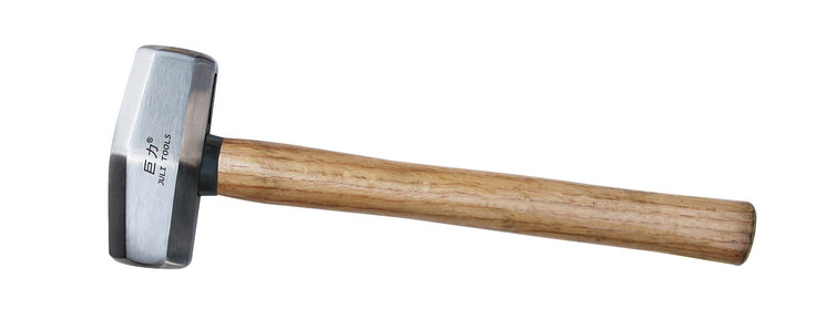American-Type Stoning Hammer with Half Plastic-Coated Handle
