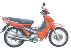 110cc Step-Through Motorcycle for Urban Commuting