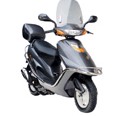 Urban Commuting Scooter with Windscreen