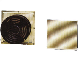 Industrial Ventilation Fan with Filter