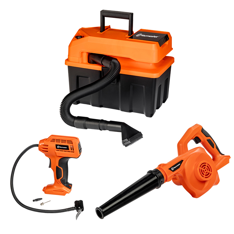 JNPCKA203A Cordless 20V Utility Wet/Dry Shop Vacuum 3-Tool Kit - Image 2