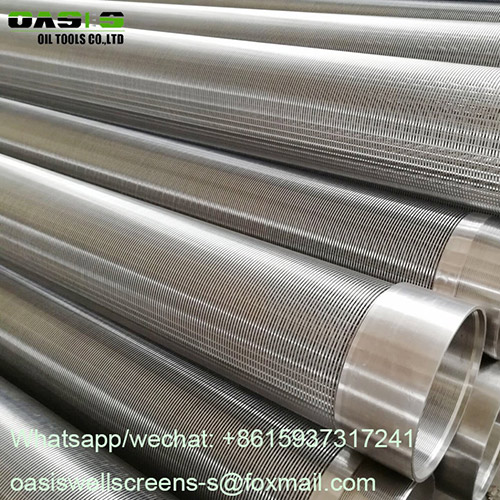 Wedge Wire Water Well Sand Control Screens