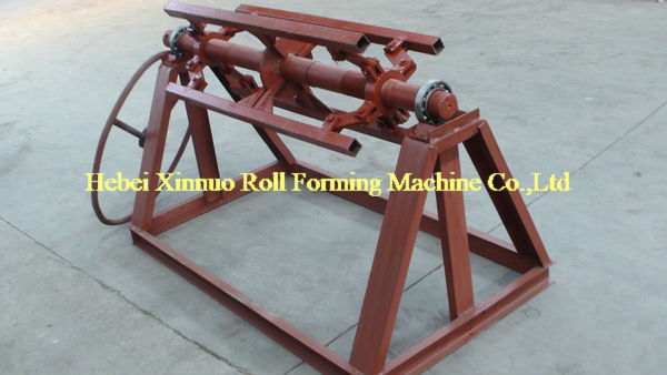 Side profile of the robust machine frame