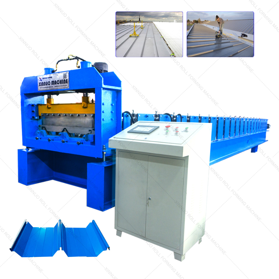 Join-Hidden Steel Roof Panel Forming Machine