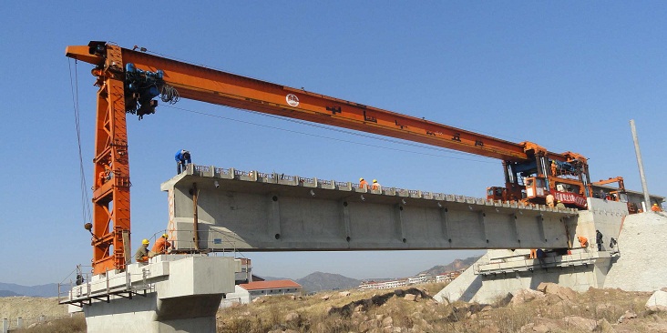 Railway Girder Erection Machine