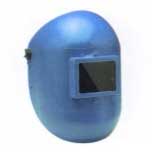 Welding Helmet with Darkened Lens