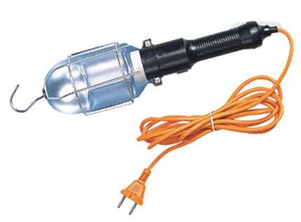 Portable Work Light with Protective Cage