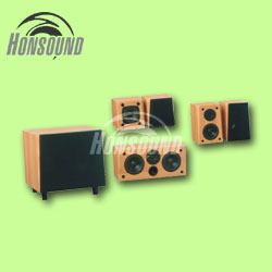 Wooden Multimedia Speaker System