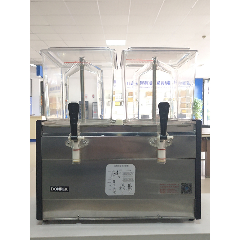 Double Bowl Refrigerated Beverage Dispenser