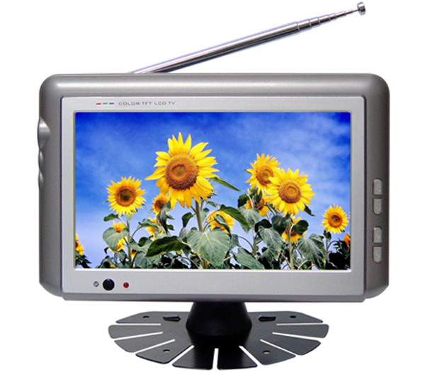 Portable Color TFT LCD Television with Antenna