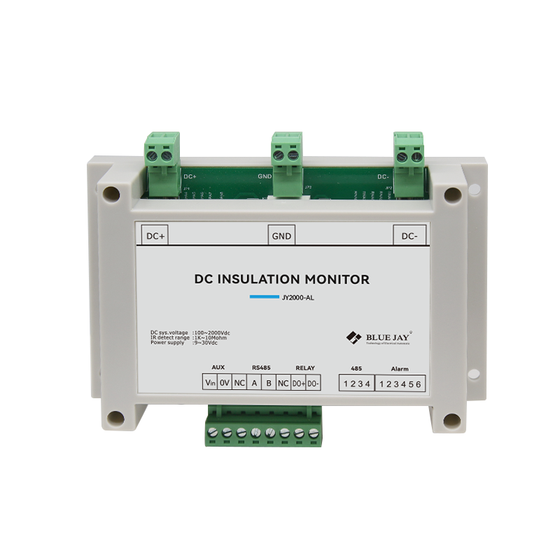 JY2000-AL high voltage Ungrounded Systems DC insulation Fault Monitoring Relay - Image 2