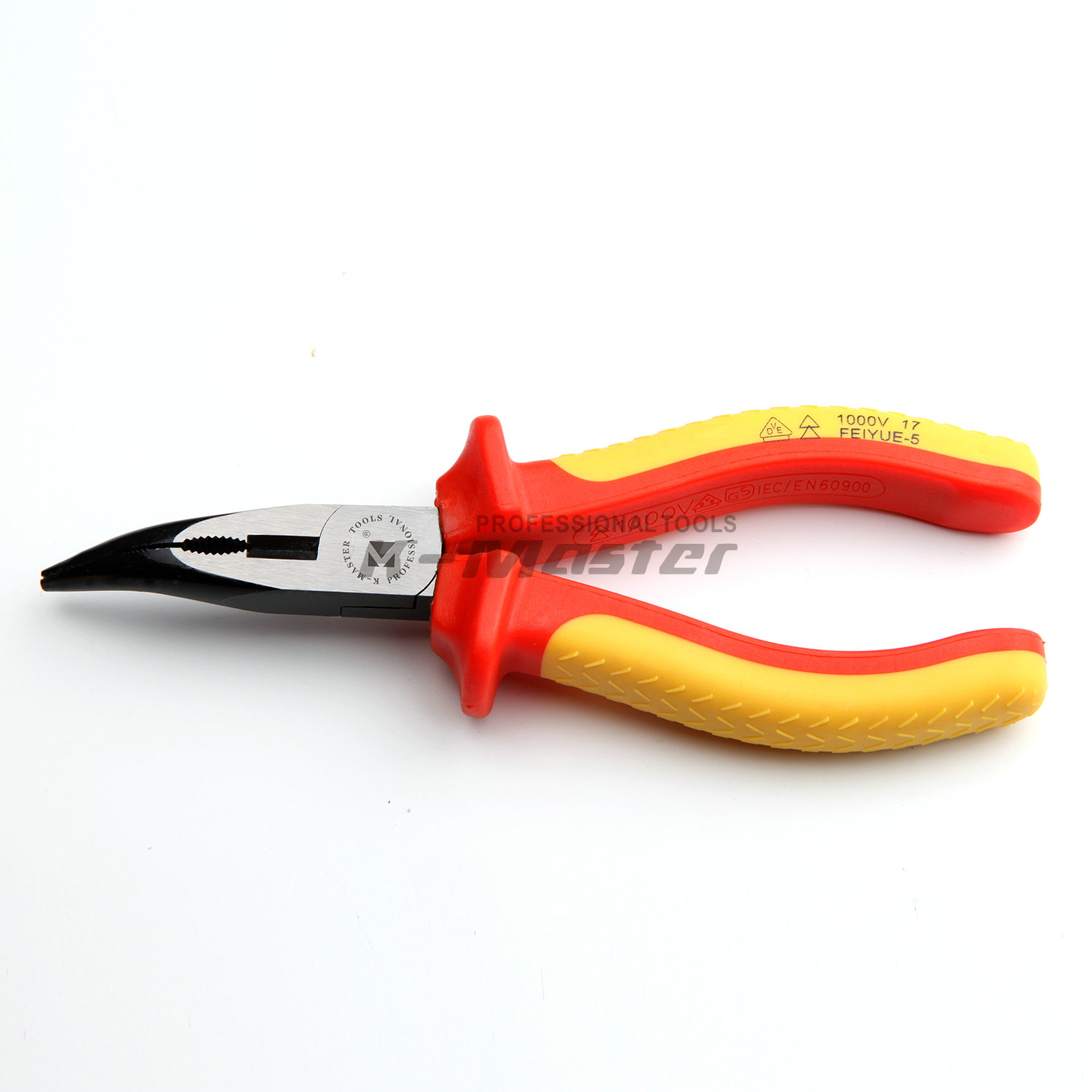 K-Master 6" VDE bent nose pliers cutting pliers 1000v GS VDE certification - Image 3