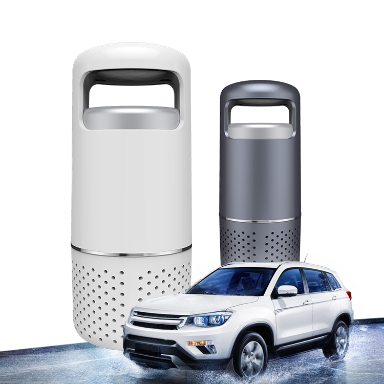 K05B USB Air Cleaner Car Air Freshener Hepa Car Air Purifier - Image 3