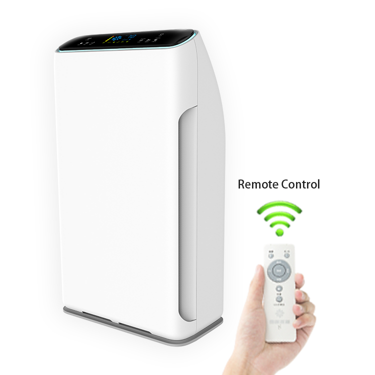 K06A wifi smart hepa h13 cadr 320m3/h negative ion air purifier with remote control - Image 3