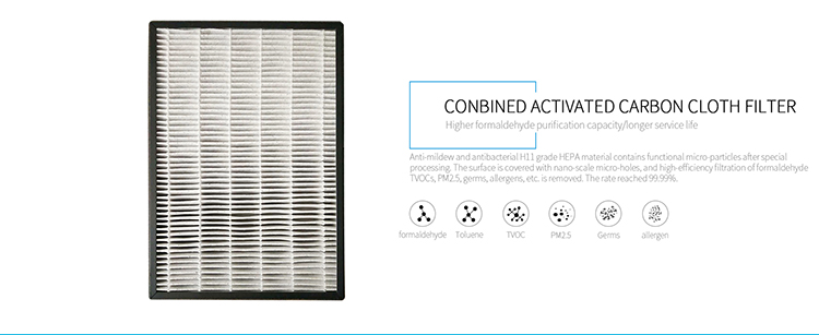 HEPA filter close up