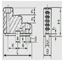 K11 Three-Jaw Self-Centering Chuck Jaws