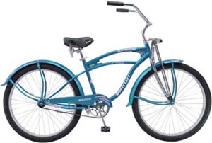 Steel Frame Beach Cruiser Bicycle