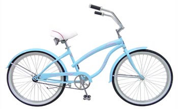 Step-Through Frame Beach Cruiser Bicycle