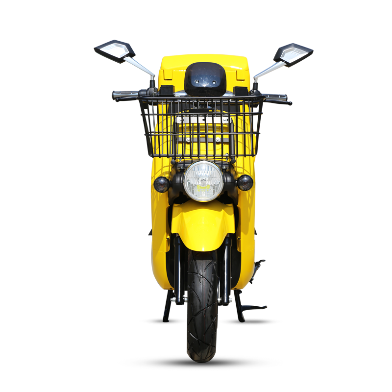 Electric Delivery Scooter with Cargo Box