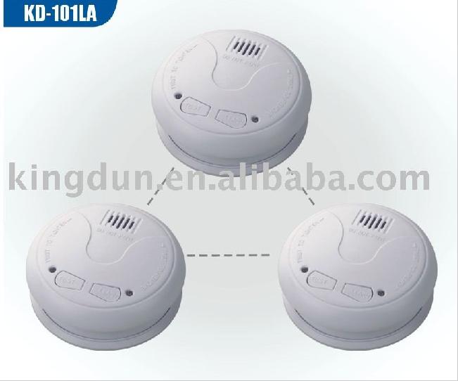 Interconnected Wireless Smoke Detector System