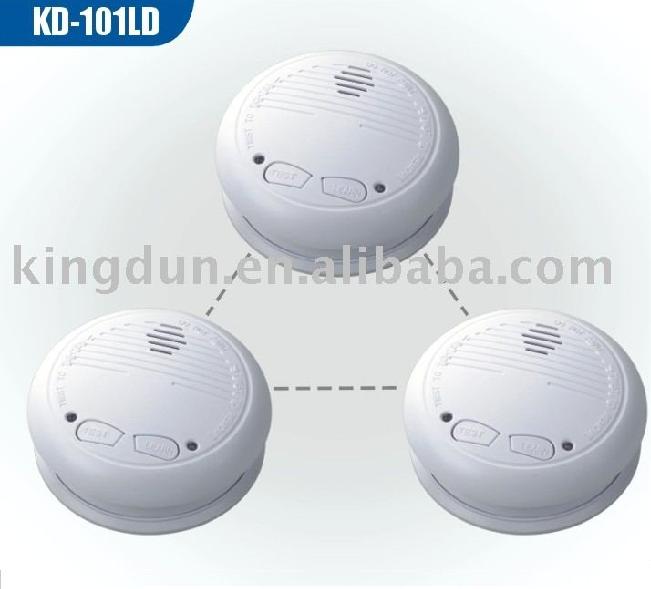 Wireless Interconnected Smoke Detector Set