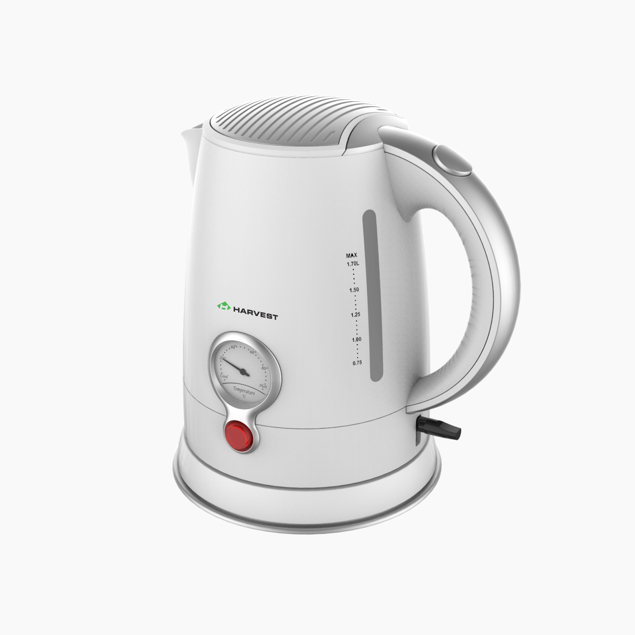 1.7L Electric Kettle with Temperature Gauge