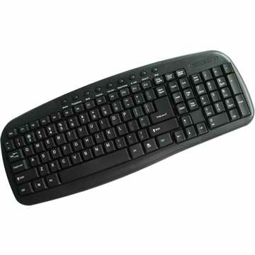 Wireless Ergonomic Computer Keyboard